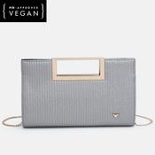 Pepe Moll EVA 261422 Clutch Vegan Pewter image