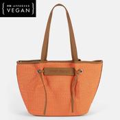 Pepe Moll 261311 Shoulder Bag Orange Raffia