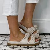 Repo 65509 Leather Sandal Ivory