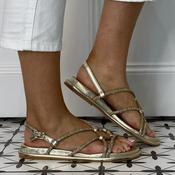 Repo 73622 Flat Sandals Gold