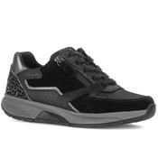 Rollingsoft Adora 0106.01 Black Multi Suede Walking Shoe image