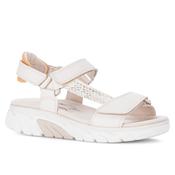 Rollingsoft Jumble 86.833 Leather Walking Sandal Cream Beige