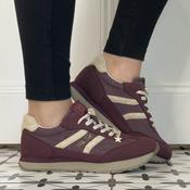 Teddy Smith 121126 Burgundy Wine Trainers image