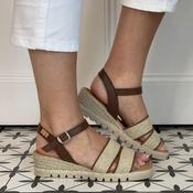 Toni Pons AURA Wedge Sandal Natural image