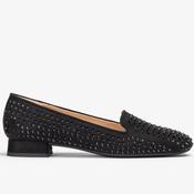 Unisa Capito Black Suede Loafer