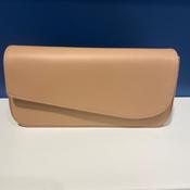 Unisa ZESTEFI Leather Clutch Bag Praline image