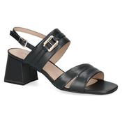 Caprice 9-28301 Block Heel Sandal Navy Leather image