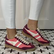 Gola Classics Women's Firefly Trainers Bubble-gum/Cerise/Off White image