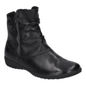 JOSEF SEIBEL Naly 24 Black Leather Ankle Boot