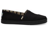 TOMS Heritage Canvas Cupsole-BLACK BLACK image