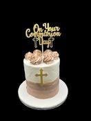 Communion/Confirmation Cream Cake Chocolate