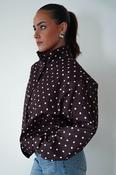 Becca Polka Dot Jacket | Brown image