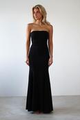 Charla Bodycon Maxi Gown | Black