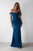 Dionne Soft Coset Maxi Gown | French Navy image