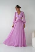 Middleton Pleated Maxi Dress | Pink image