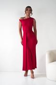 Perry Sculpting Bodycon Maxi Dress | Red image