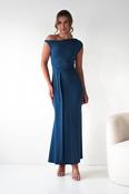Perry Sculpting Bodycon Maxi Dress | Teal image