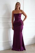 Solace Draped Corset &amp; Skirt 2 Piece | Mulberry image