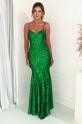 Sorcha Sequin Mermaid Gown | Green image