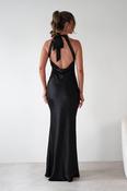 Taylee Halterneck Maxi Dress | Black image