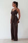 Bridget Asymmetric Co-Ord Set | Brown