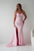 Lavelle Glitter Bodycon Gown | Pink