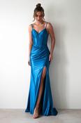 Meaghan Bodycon Gown | Turquoise image