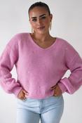 Nadine Soft Heart Detail Jumper | Pink