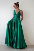 Penelope Glitter Princess Gown | Green image