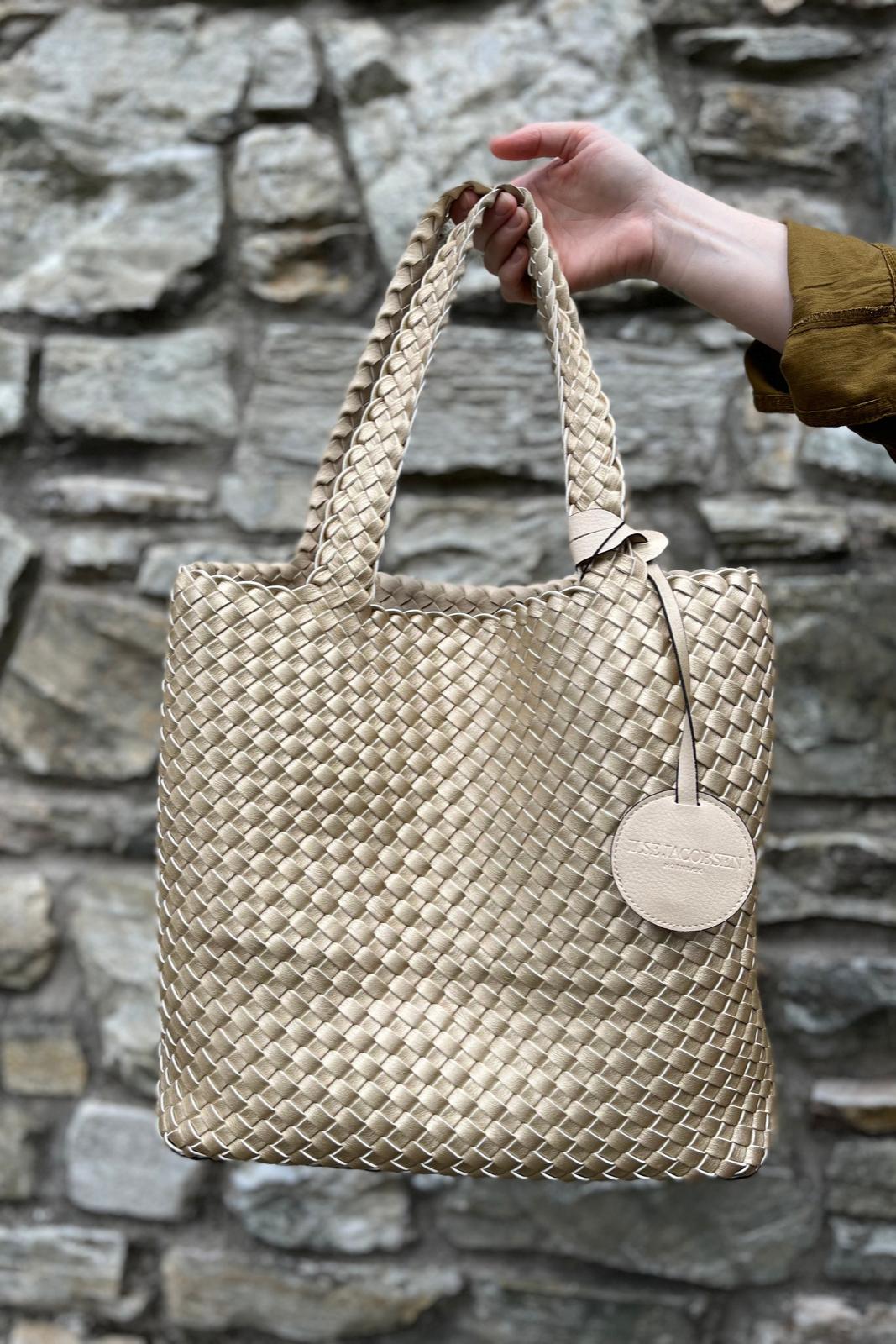 Ilse Jacobsen Reversible Bag In Ivory / Platin in Galway GetLocal Ireland