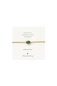 A Beautiful Story Gemstone Card Aventurine Bracelet