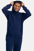 Bamboo Basics Mens Boas Knitted Navy Hoodie