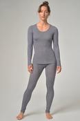 Comazo Wool Silk Dark Blue Leggings image