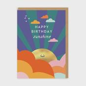 Ohh Deer Sunshine and Clouds Birthday Card