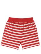 Frugi Ellis Shorts in True Red Stripe image