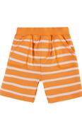 Frugi Little Ellis Shorts - Tangerine/Breton image