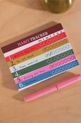 Good Tuesday Weekly Habit Tracker Pad | Work Hard, Play Nice | A6