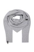 Henriette Steffensen Light Grey Triangle Scarf