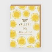 Ohh Deer Mum You Are My Sunshine Greeting Card