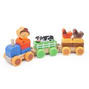 Jumini Farm Stacking Scarecrow Train