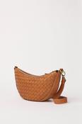 O MY BAG Leo Midi - Wild Oak Woven Soft Grain Leather