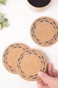 Liga Cork Coaster | Fish on a line | Individual