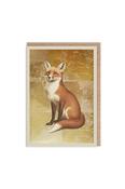 Ohh Deer Fox Greeting Card image