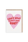 Ohh Deer Can't Wait To Meet Your Baby Greeting Card