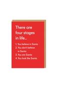 Ohh Deer Four Stages In Life Christmas Card image