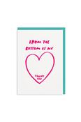 Ohh Deer From The Bottom Of My Heart Greeting Card