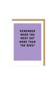 Ohh Deer Out More Than The Bins Birthday Card
