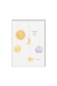 Ohh Deer Welcome Sweet Baby Greeting Card image
