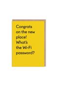 Ohh Deer What's The Wifi Password Greeting Card