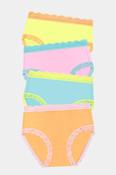 Stripe &amp; Stare High Rise Four Pack - Neon Candy